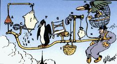 a243ff62028d35f36fb5dcdb6fee79fe--rube-goldberg-goldman